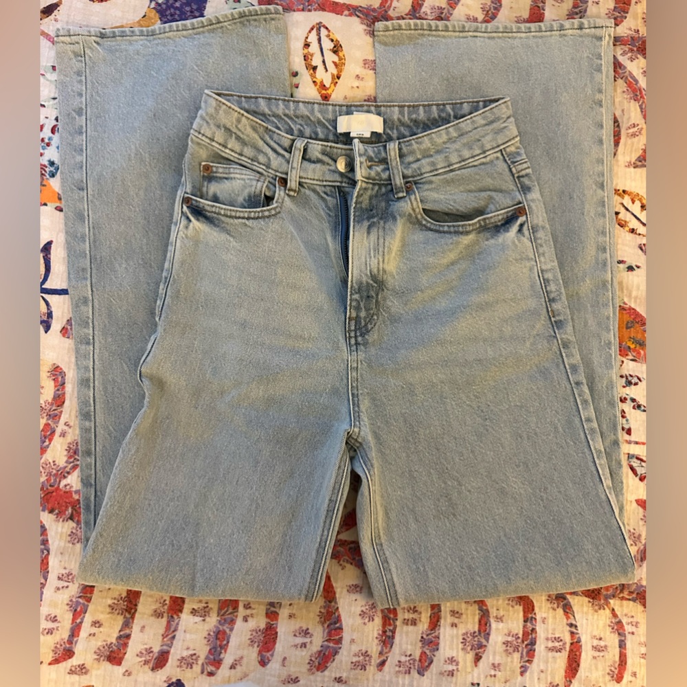 H&M high waisted Classic wide leg Women's Jeans